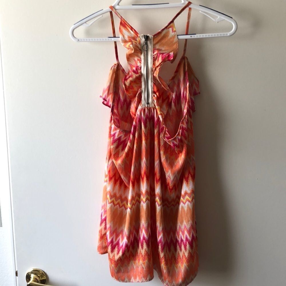 Ali & Kris Ruffled Racerback Tank L Gently Used - Picture 2 of 6